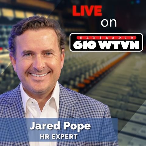 HR and Benefits Attorney Jared Pope discussing New York Governor Andrew Cuomo on Talk Radio WTVN Columbus, Ohio || 8/10/21