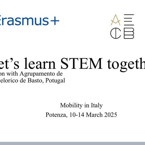 Erasmus Let's learn Stem togheter!
