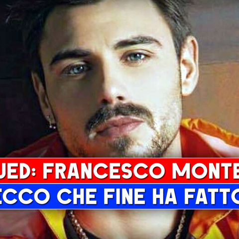 Francesco Monte: Ecco Che Fine Ha Fatto!