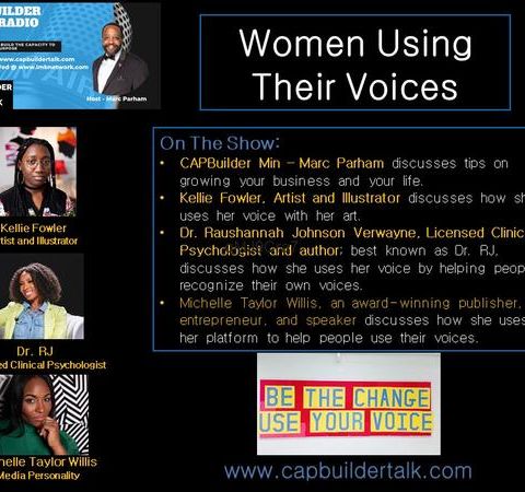 Women using their voices