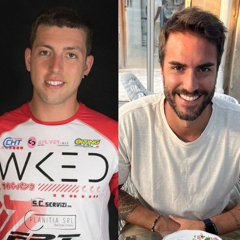 Mattia Buso e Lorenzo Camporese - SX Contest, Supercross/Freestyle Show by Night - Shine On - Radio Wellness