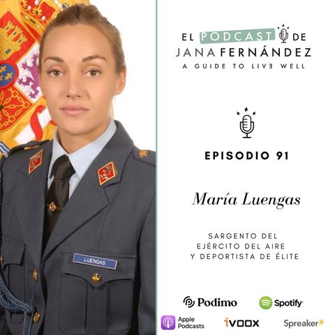Disciplina, sacrificio, esfuerzo y vocación, con María Luengas Mengual