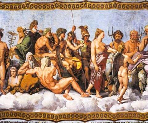 miti greci e olimpiadi