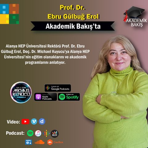 Prof. Dr.  Gülbuğ Erol  - Alanya HEP Ünv. Rektörü