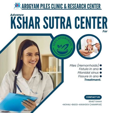 Discover Lasting Relief with Ksharsutra for Fissure and Fistula Surgery at Arogyam Piles Clinic