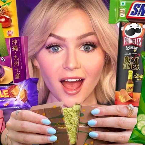Trying The World_s STRANGEST Snacks...Again