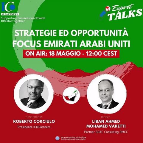 Export Talks - Focus Emirati Arabi Uniti