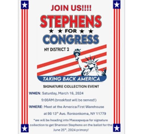 Meet Shannon Stephens for Congress NY District 2