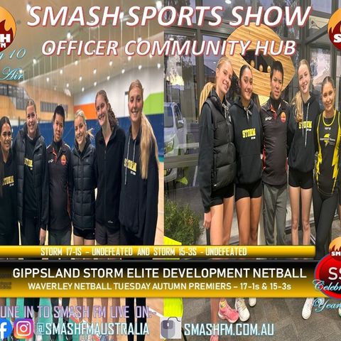 SSS10THYR: Gippsland Storm Elite Netball Development Club Waverley 15/3s 17/1s Tuesday Night Premiership Interviews 140724