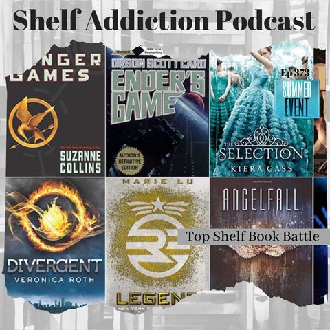August Top Shelf Book Battle: Which YA Dystopian Book/Series is the Best?