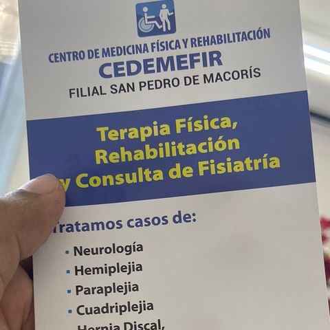 CEDEMEFIR | Centro de Medicina Física y Rehabilitación, filial San Pedro de Macorís.