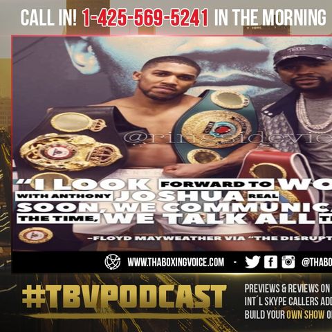 ☎️DREAM TEAM🔥Mayweather to Team Up with Anthony Joshua ‘Real Soon'😱For Tyson Fury Fight❗️