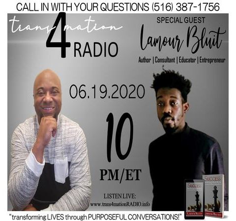 Lamour Bluitt Joins Clifton Pettyjohn on TRANSFORMATION RADIO