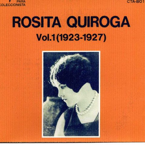 04 Rosita Quiroga , woman in the Tango