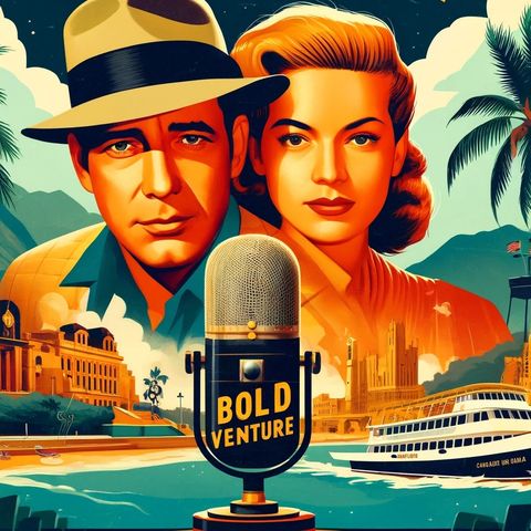 THE QUAM YI STATUE an episode of Bold Venture and Humphrey Bogart radio