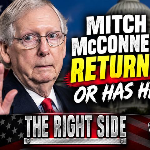 Mitch McConnell returns! Or has he?
