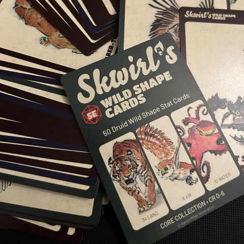 #389 - Skwirl’s Wild Shape Cards (Recensione)