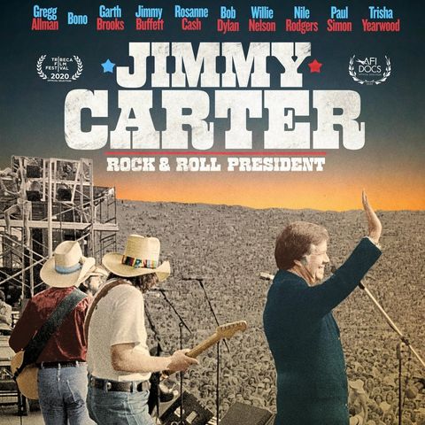 Alla vigilia delle Presidenziali USA è uscito un docufilm su Jimmy Carter, che fu il primo Presidente Rock. Nel film è presente anche BONO.