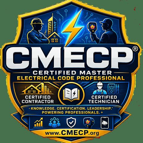⚡ THE CMECP® PROGRAM IS EXPANDING. ⚡Certified Master Electricians
