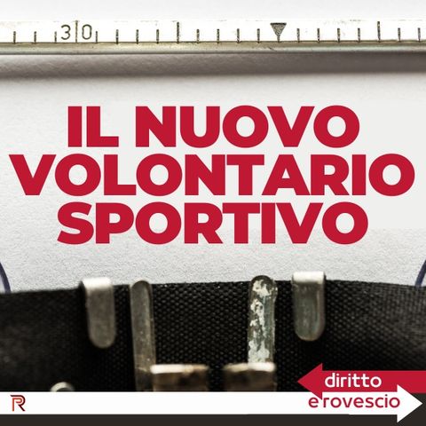 Il nuovo volontario sportivo