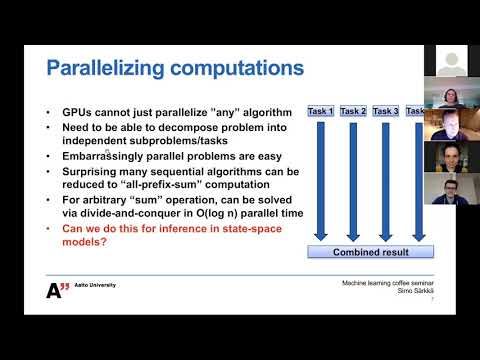 Simo Särkkä: GPU Computing for Large-Scale Learning in State Space Models