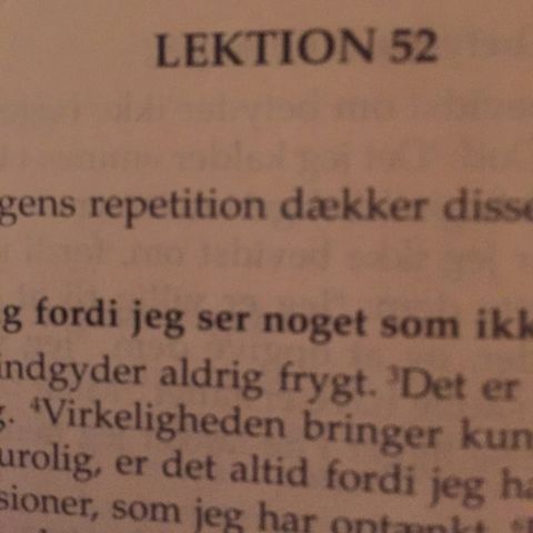 Lektion 52