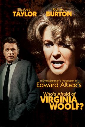 Who's Afraid of Virginia Wolf (1966) Elizabeth Taylor, Richard Burton, George Segal, Edward Albee & Mike Nichols