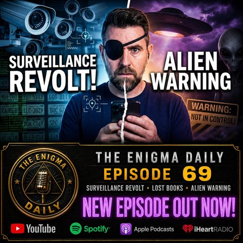 Surveillance Revolt, Lost Books & the Alien Warning!