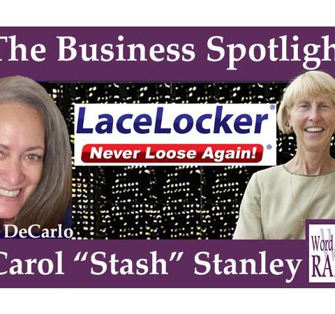 Carol "Stash" Stanley and LaceLockers® in the Business Spotlight on Word of Mom