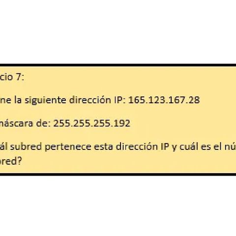 Ejercicio 7