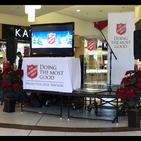 B/CS Salvation Army needs volunteers to organize gifts going to Angel Tree recipients