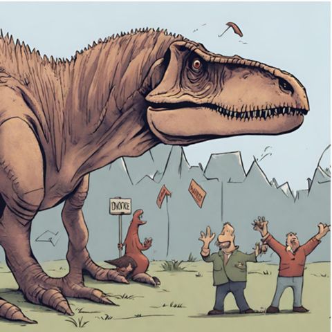 Los votantes y los dinosaurios