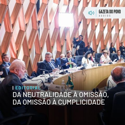 Editorial: Da neutralidade à omissão, da omissão à cumplicidade