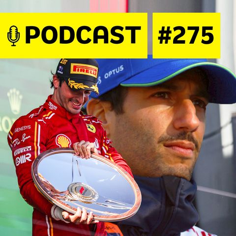 Podcast #275 – Sainz e Ricciardo deram passos definitivos em suas carreiras na F1?