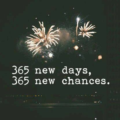 365 NUOVI GIORNI, 365 NUOVE CHANCES