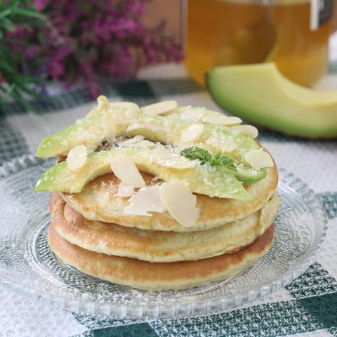 Pancake soffici all'avocado