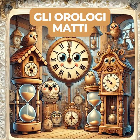 GLI OROLOGI MATTI - Fiaba per Bambini