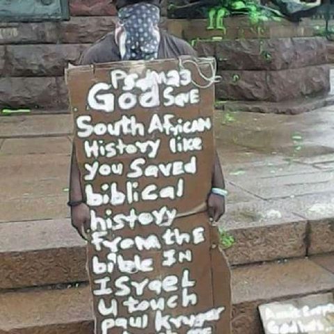 Save Paul Kruger Statue And History- Global Intelligence Radio Movement