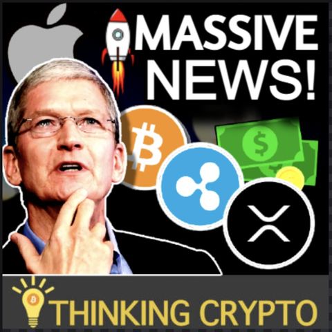 Apple CEO Tim Cook Owns CRYPTO & Ripple XRP Liquidity Hub! 🚀