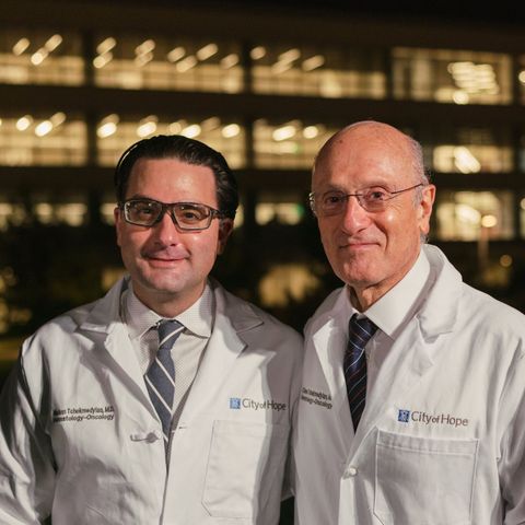 Caring for patients with cancer is a family matter for these father and son physicians