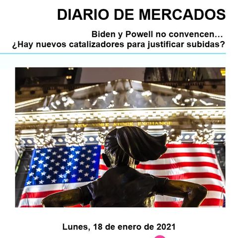 DIARIO DE MERCADOS Lunes 18 Enero