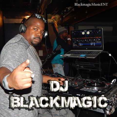 Dj Blackmagic Rocking Out live. R.I.P Hefty