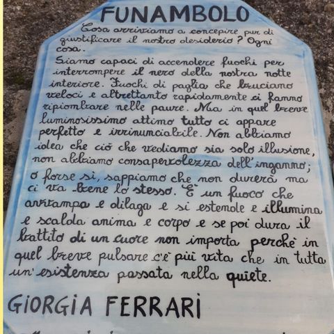 Funambolo(Legge Adele)