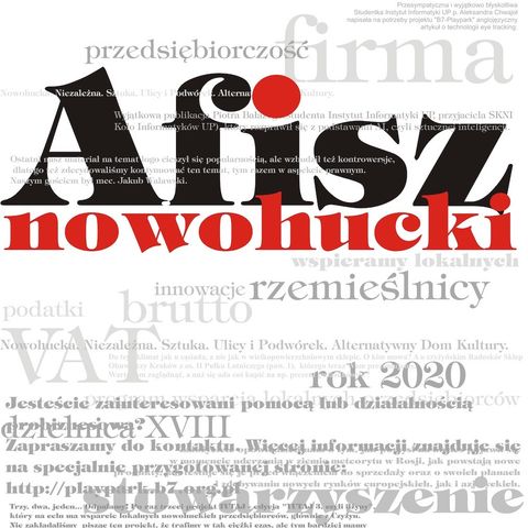 Cafe NOWA Księgarnia "ZGODY 7" - Afisz Nowohucki Projekt 8P8C