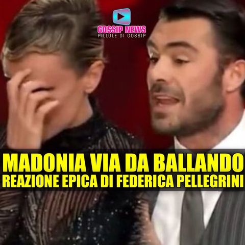 Madonia Fuori da Ballando Con Le Stelle: La Reazione Epica di Federica Pellegrini!