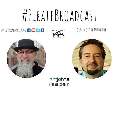 Catch David Brier on the PirateBroadcast