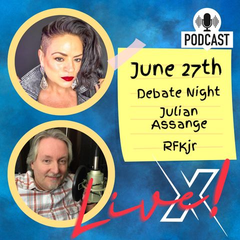 Debate Night Preview with Billy Dees and Shamanisis - Election 2024 - RFKjr - Also Julian Assange