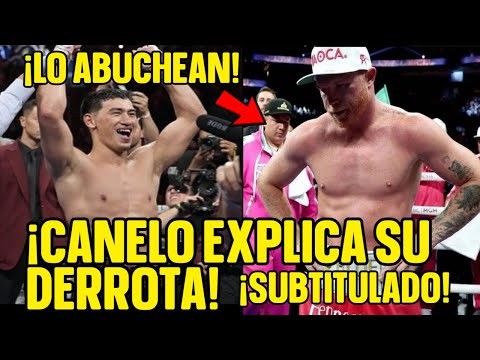 DECLARACIONES de CANELO tras PERDER frente a BIVOL y revela SU FUTURO en el BOXEO