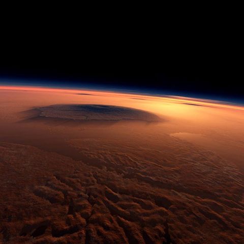 Humans Orbiting Mars!