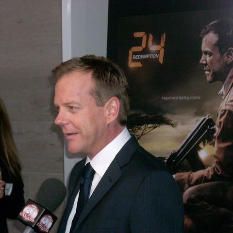 Kiefer Sutherland Stops By To Discuss His NEW TV Show